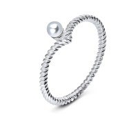 Pearl Silver Rings NSR-2905